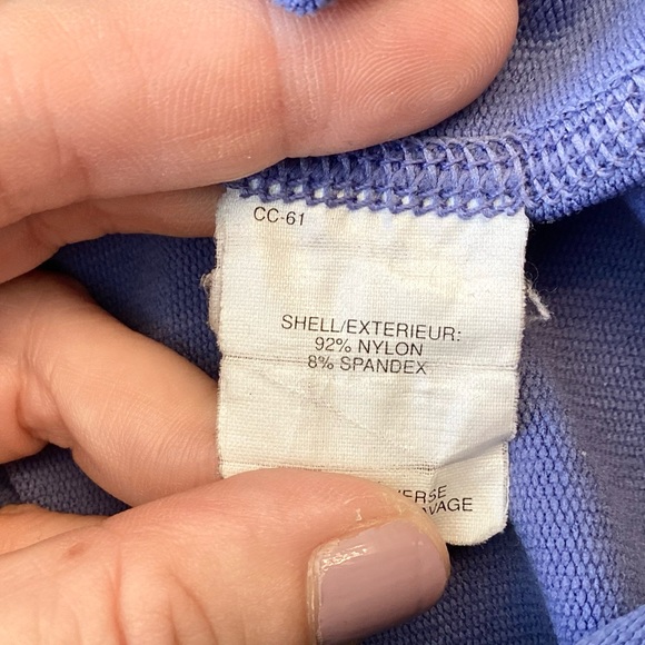 Marmot 1/2 Zip Nylon Blend Pullover - Blue - L - Picture 8 of 8